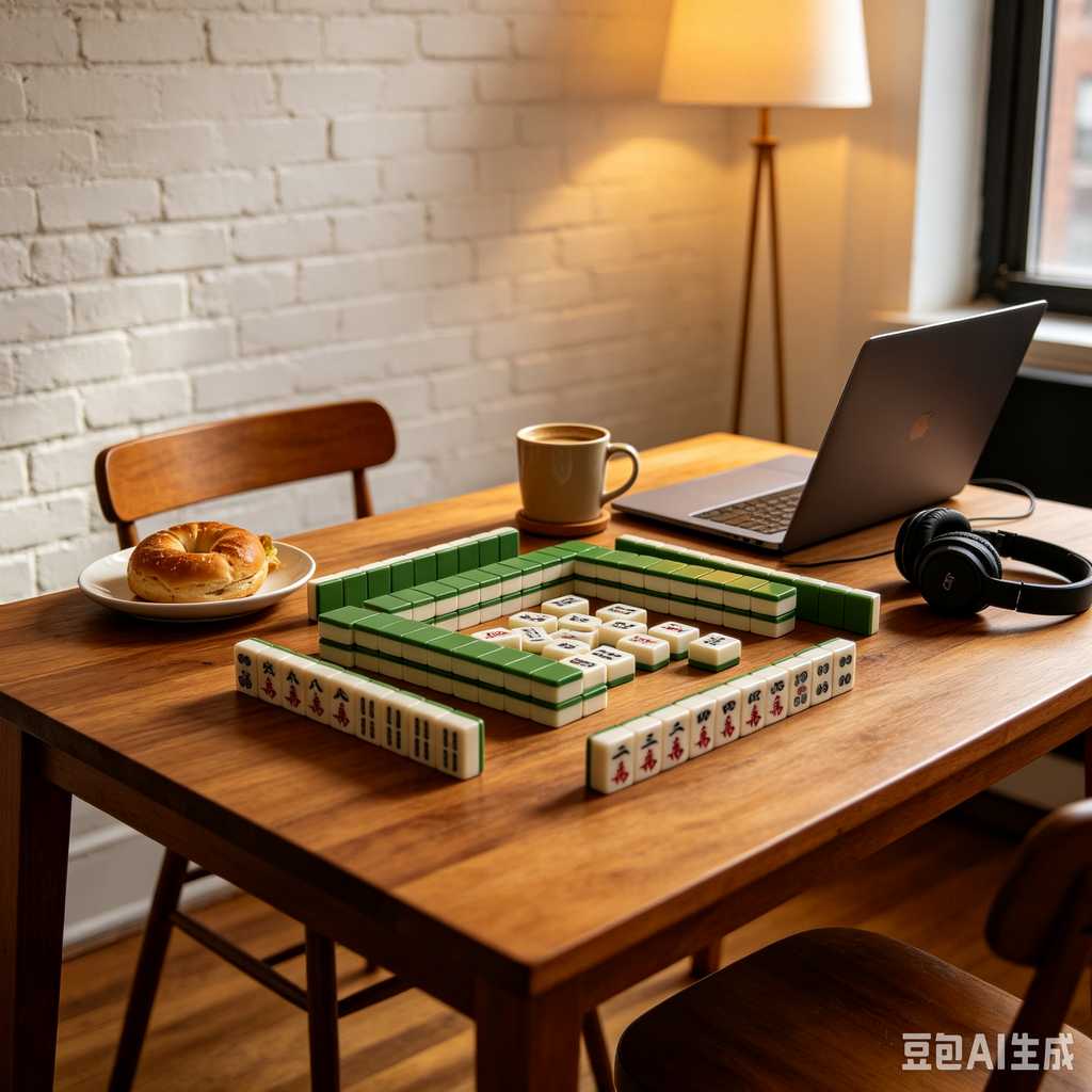 color box mahjong set packing