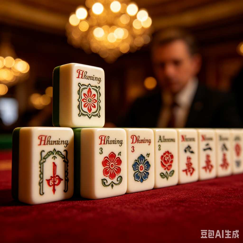 mahjong tile rack set