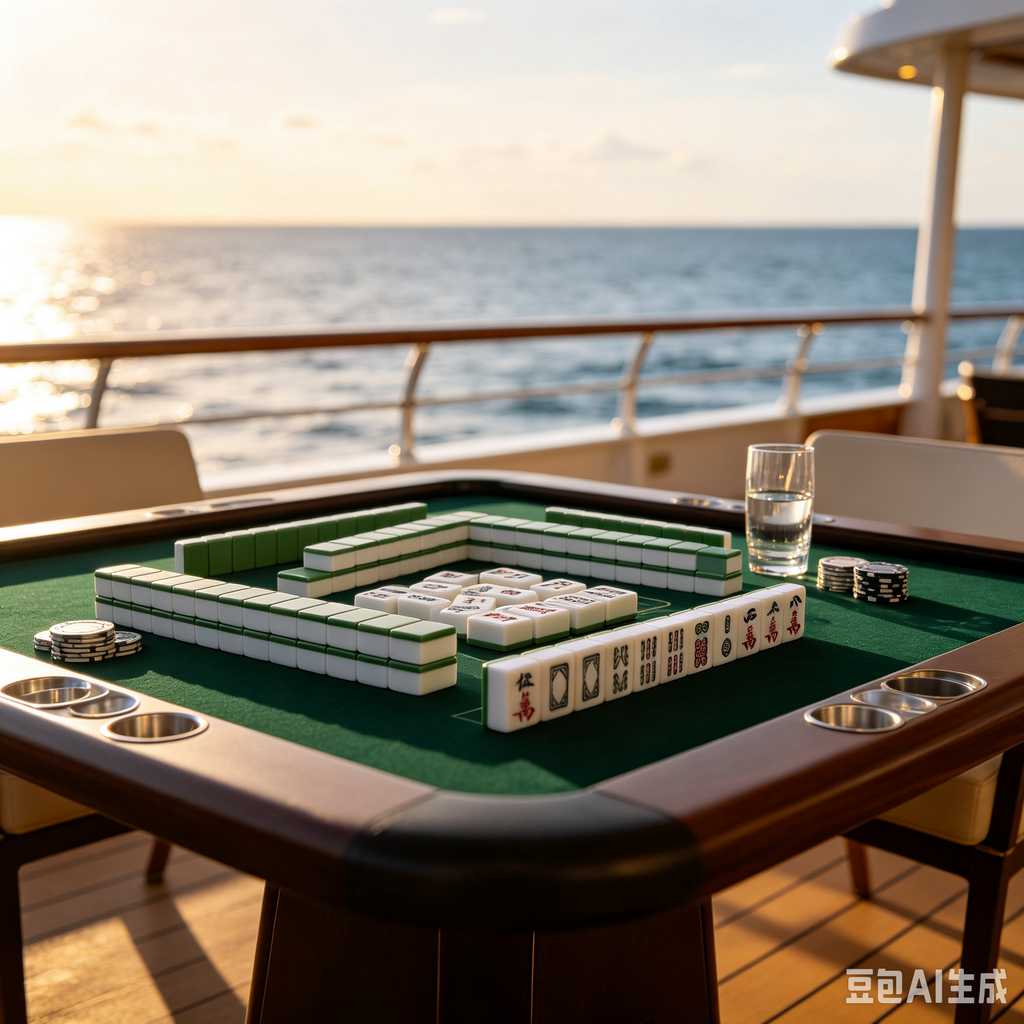 mini travel mahjong set lightweight